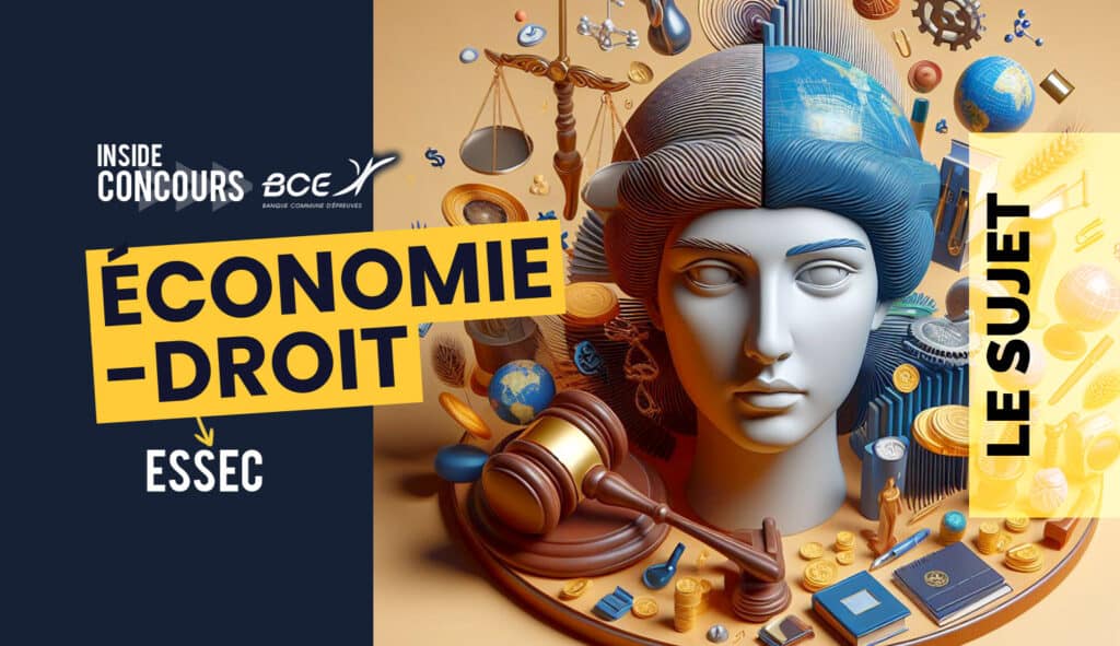 Éco-droit ESSEC 2024 - Sujet
