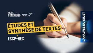 analyse synthèse ESCP 2024