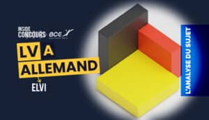 lva allemand ecricome analyse sujet