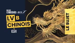 MVB chinois sujet 2024 BCE