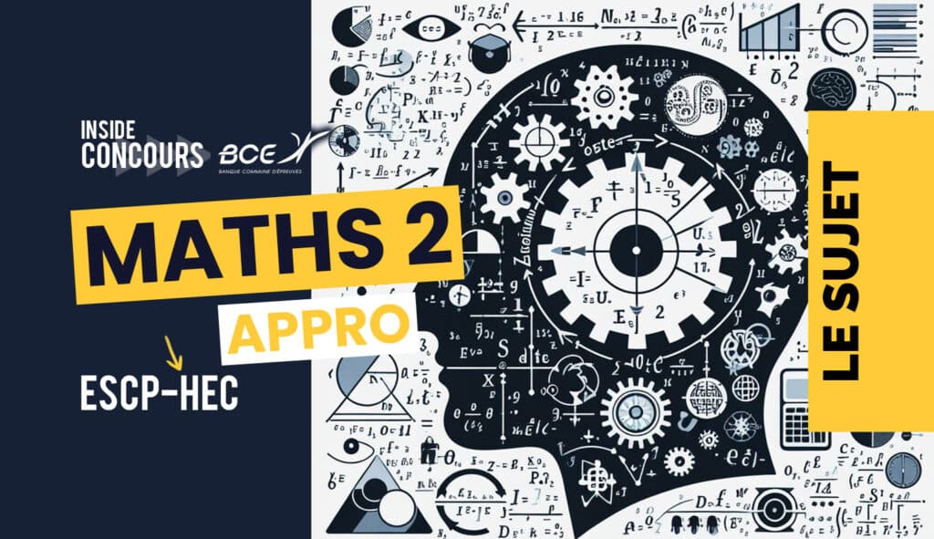 sujet maths 2 appro escp hec 2024
