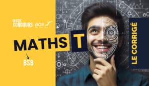 Corrigé maths BSB ECT 2024