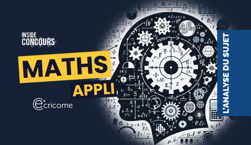 analyse maths appliquées ECRICOME 2024