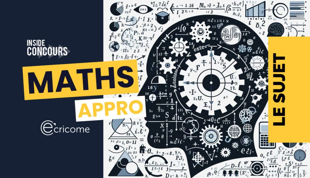 maths approfondies ECRICOME sujet