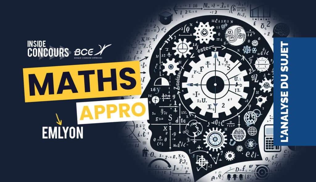 Analyse sujet maths appro emlyon 2024