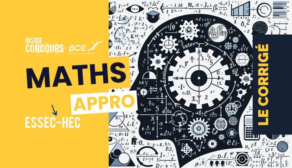 corrigé maths appro essec hec 2024