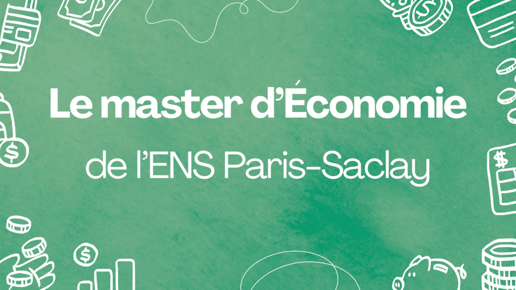 master d'économie