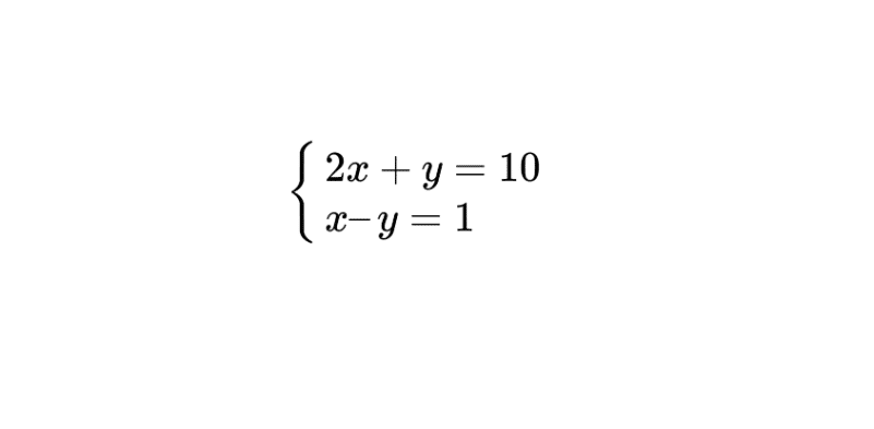 équations