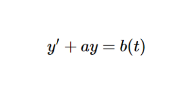 équations différentielles