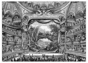 Image d'un théâtre en lien avec le sujet de lettres