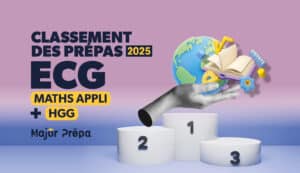 classement 2025 prépa ecg - maths appliquées/hgg